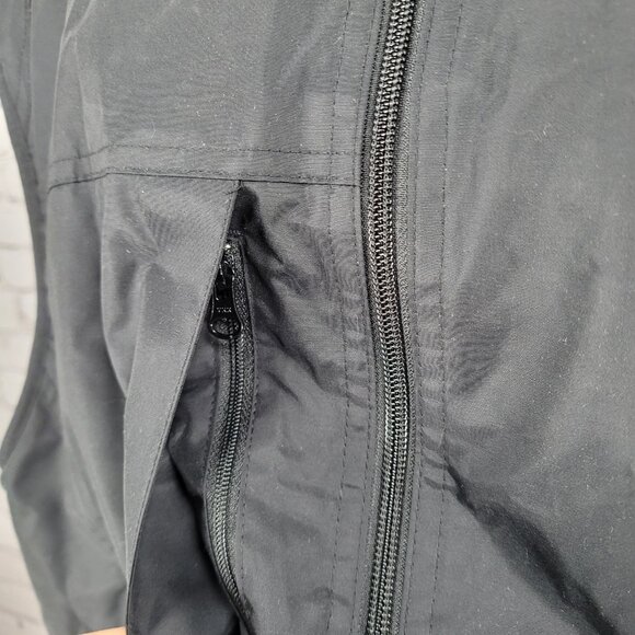 NWT Port Authority Black Soft Shell Water Wind Resistant Fleece Lined Zip Vest L - Picture 12 of 16